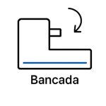 icono de bancada de torno diagrama de bancada de torno