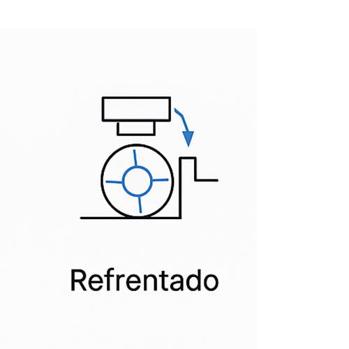 ícono refrendado en torno diagrama refrendado en torno