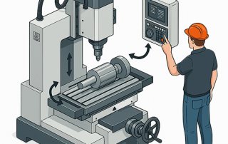 Máquina fresadora CNC