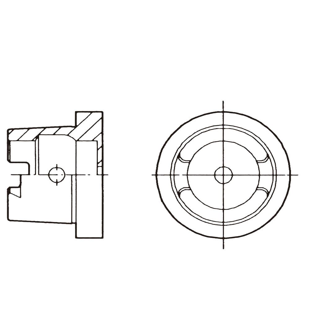 hsk c plano nt tool dibujo técnico HSK C