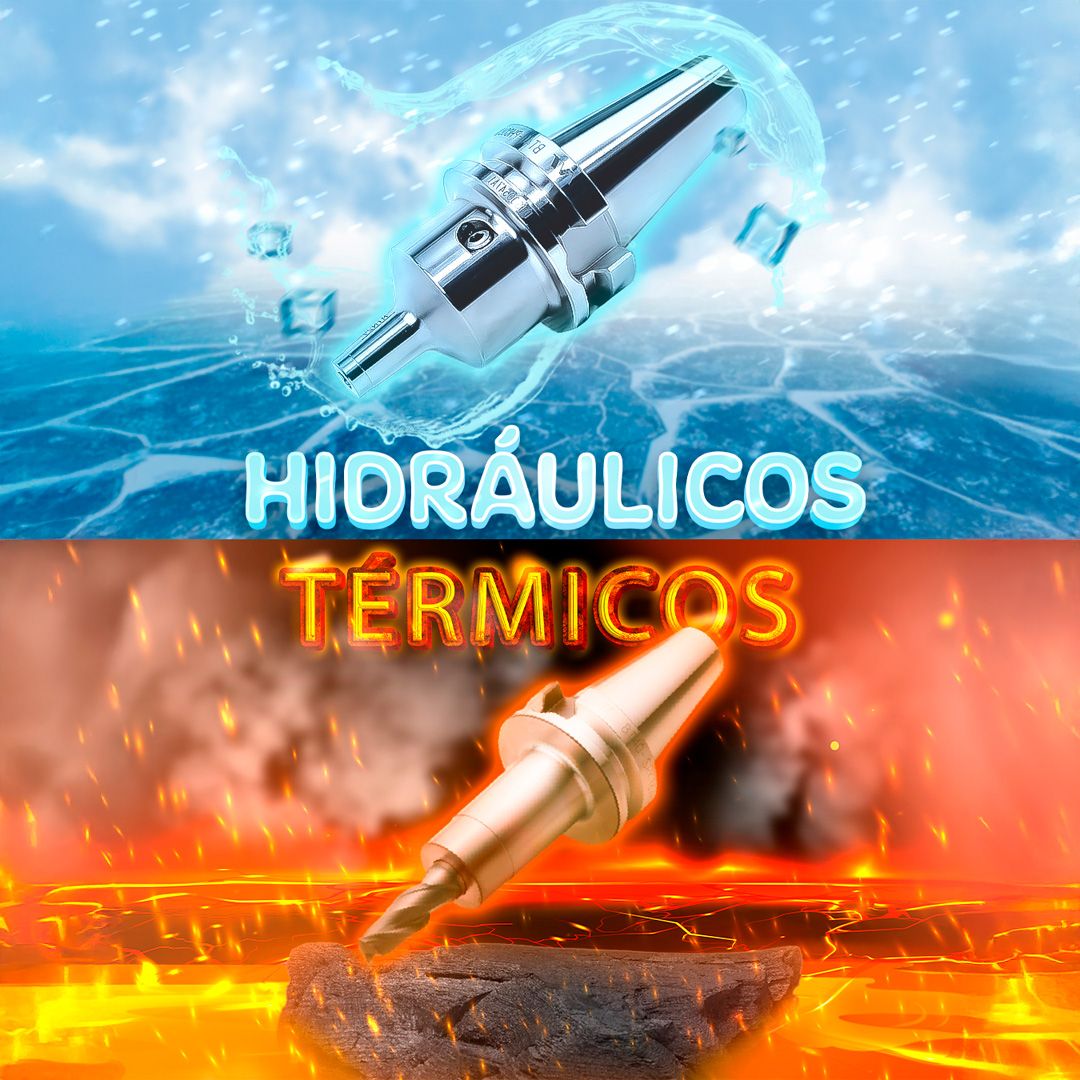 comparativa de portaherramientras hidráulicos vs térmicos